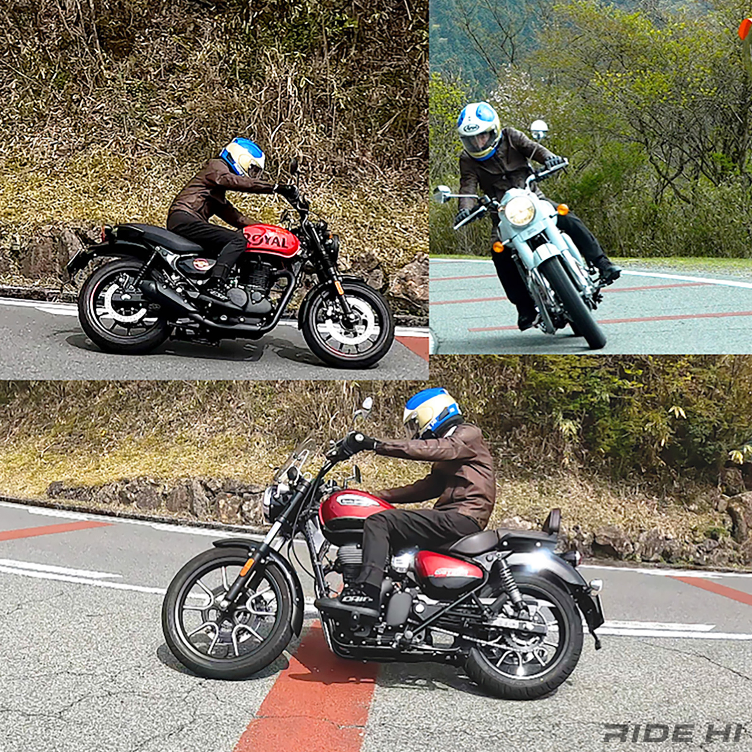 ROYAL ENFIELD 350 3機種乗り較べ試乗インプレ】人気の350は3機種が