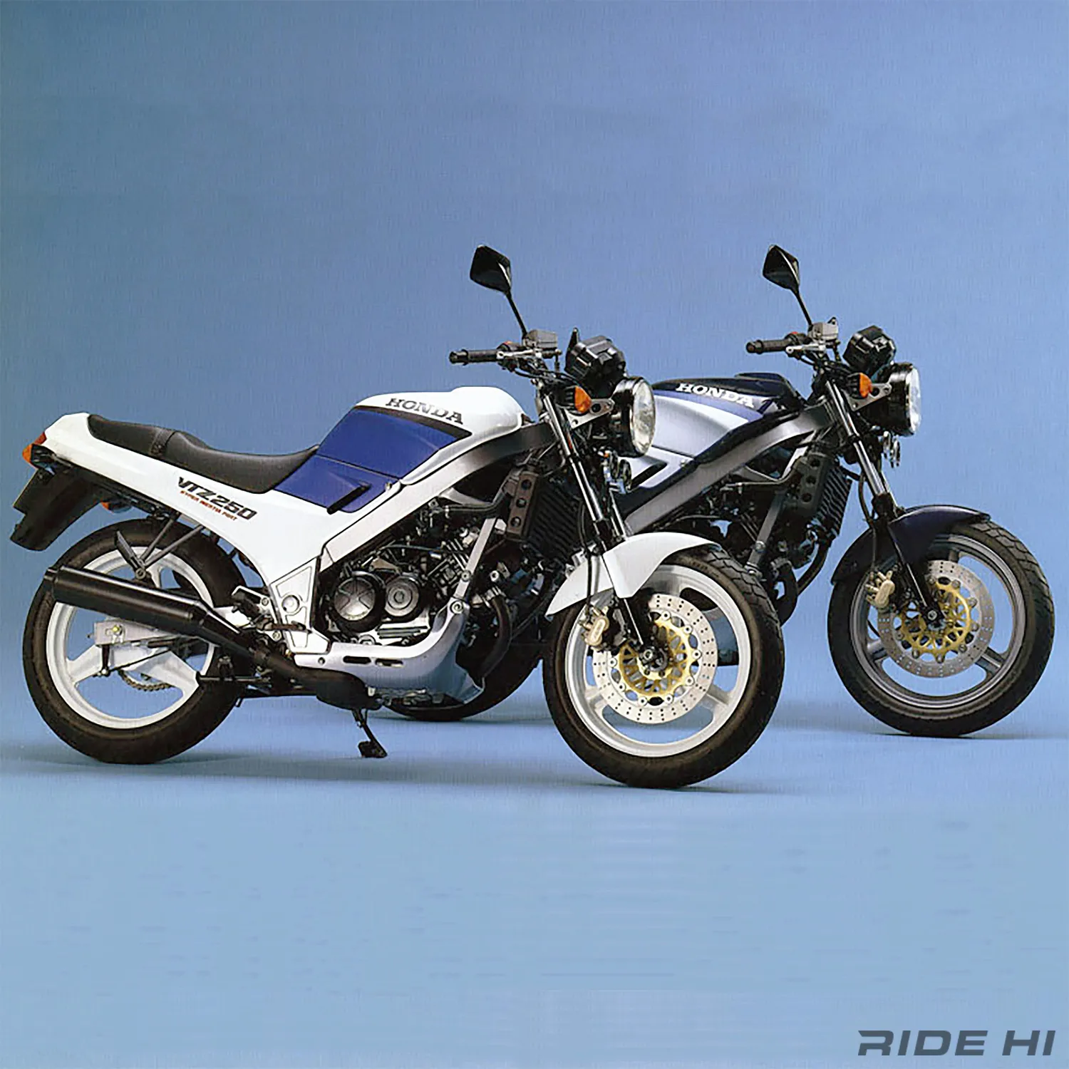VTZ250 VT250Zハーネス付き VT250Z vt250feにも！ VTのネイキッド専用デザインのみとなったVTZ250【このバイクに