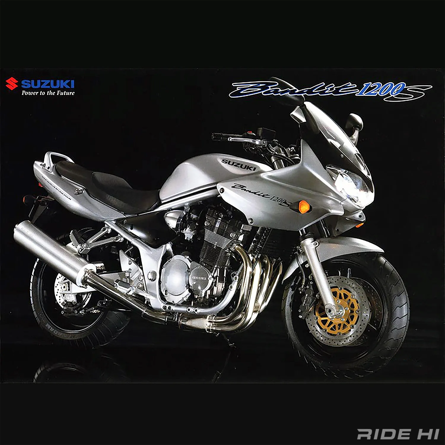 2000年にBanditフレームとなったGSF1200は街乗りネイキッドから転身