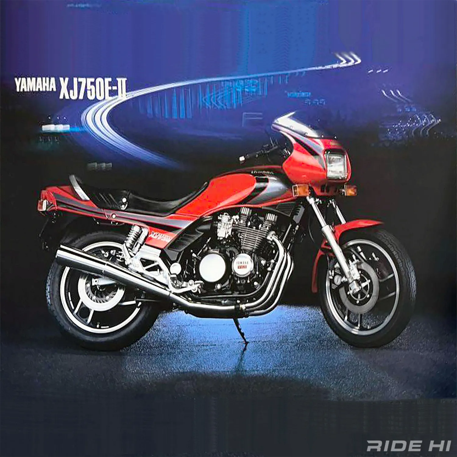 XJ750E-IIはジェントルだったオリジナルをヨーロッパ仕様XJ900の