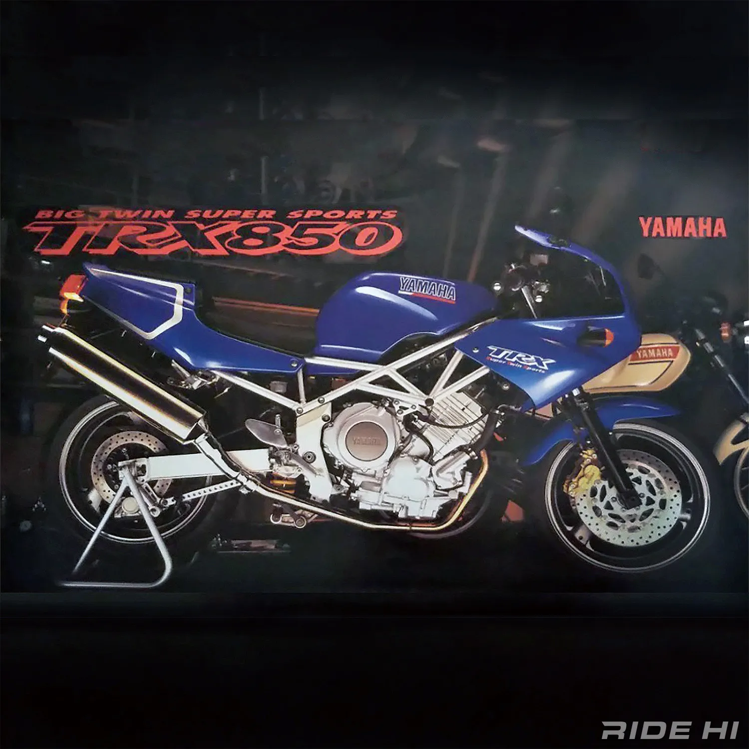 バイク TRX850 Cult Classic: A tastefully modded 1996 Yamaha TRX850 from London |…
