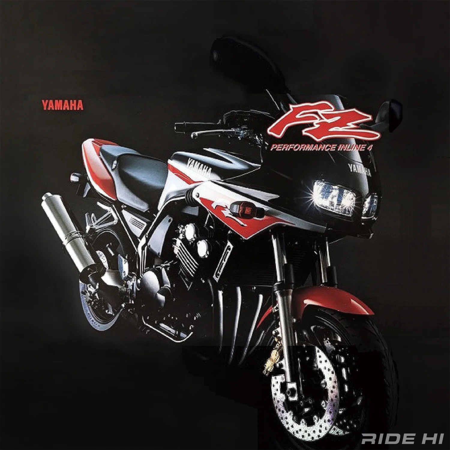 1997年のFZ400は飽和感がでてきたネイキッドの次を狙った男らしさを 1997年のFZ400は飽和感がでてきたネイキッドの次を狙った男らしさを