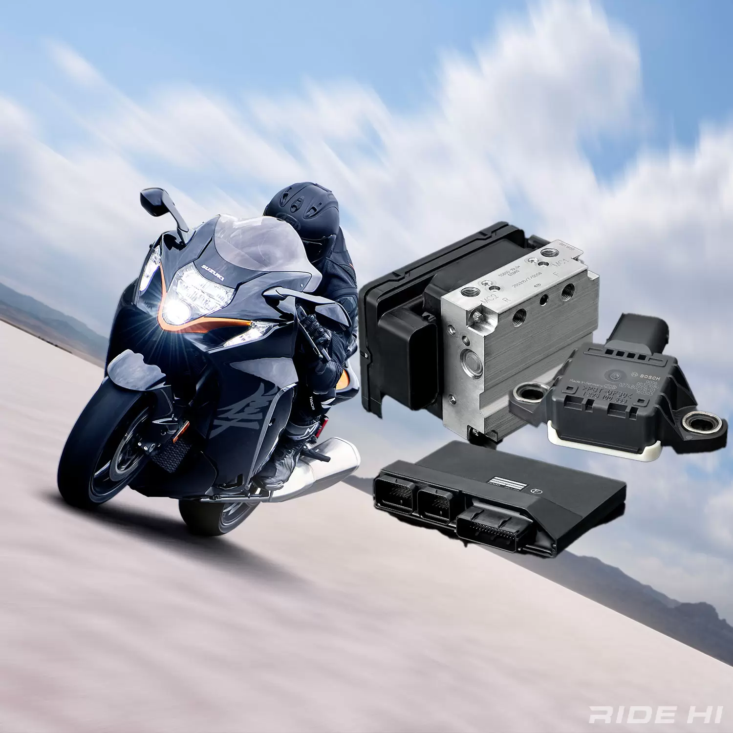 走行1600Km希少フルノーマル＆フルパワーGSX1300R隼ブレンボ＆ABS 