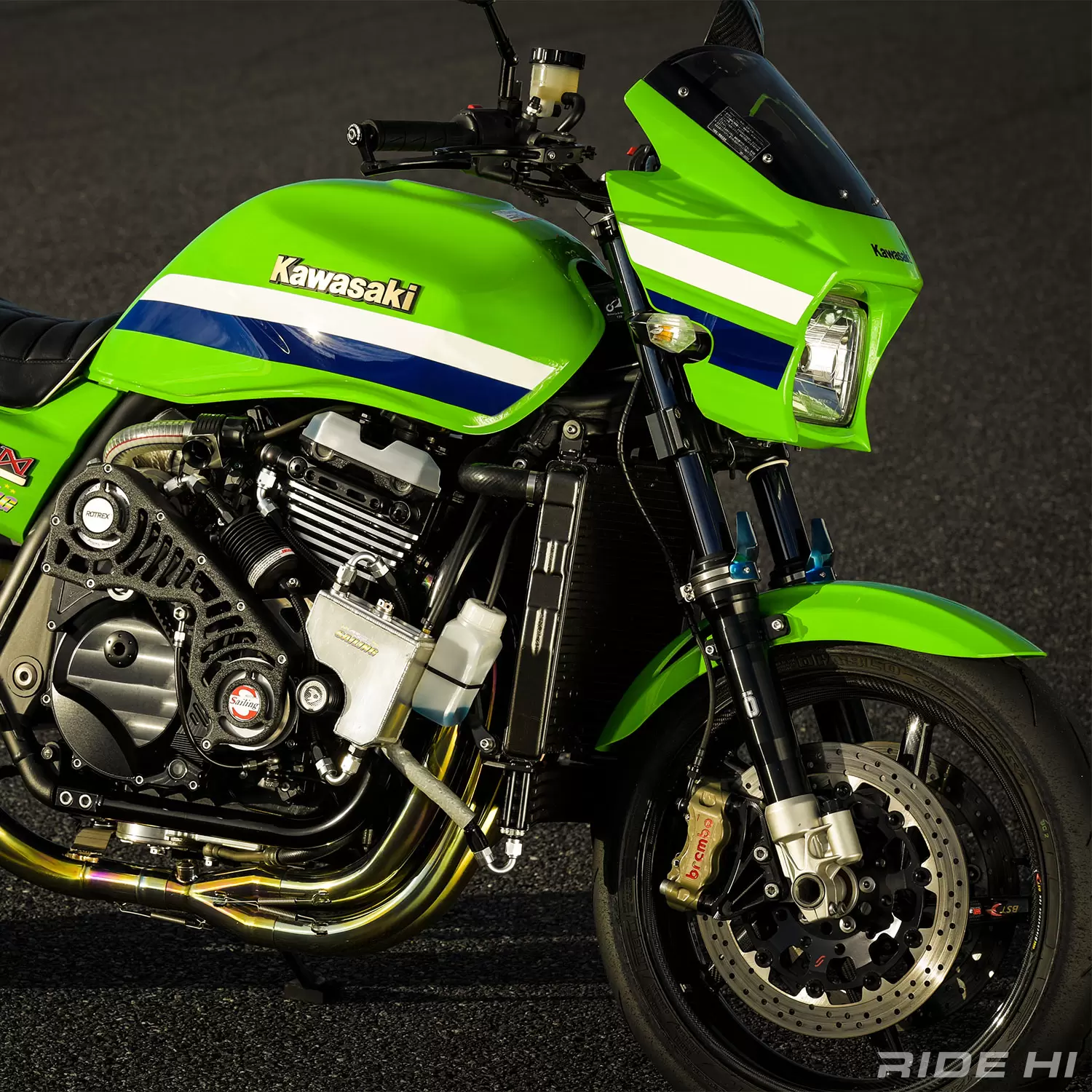 200psオーバーのZRX1200DAEGに試乗！ スーパーチャージャー搭載で