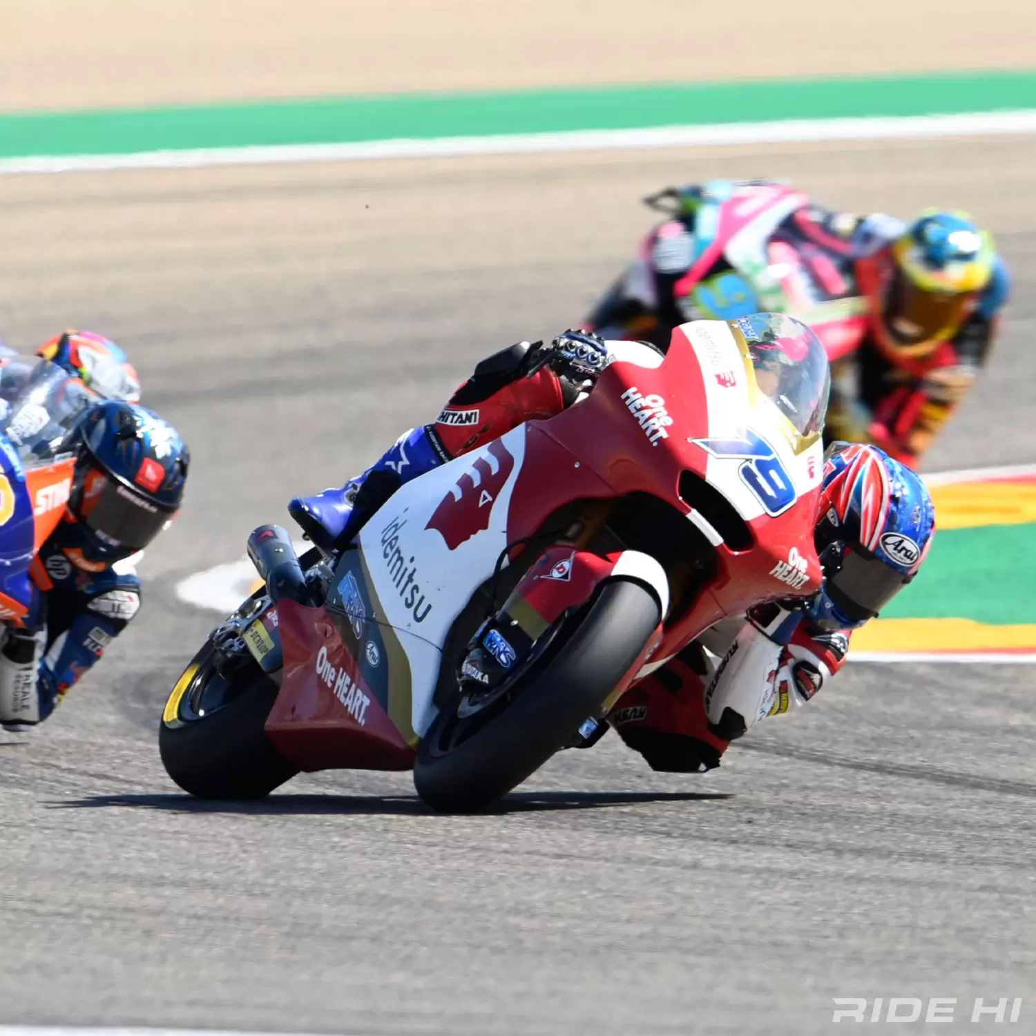 MotoGP第13戦アラゴンGP／Moto2の小椋 藍が、一時は3番手走行も