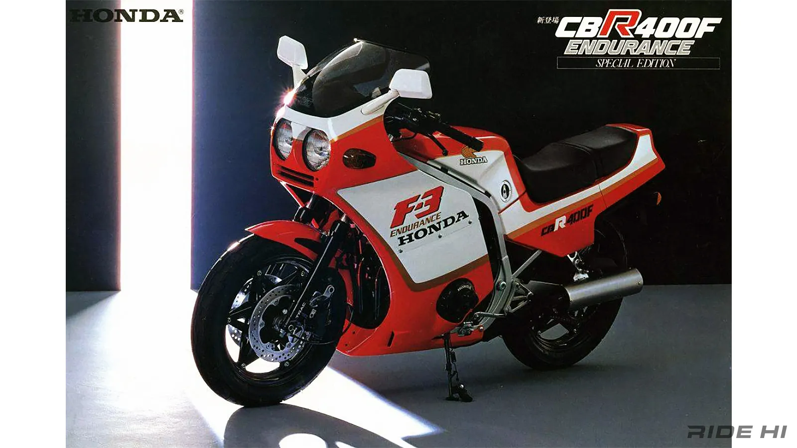 CBRネイキッドからENDURANCEへ、まさに青春F3世代ライダーを輩出する