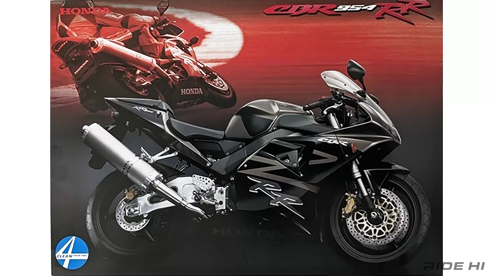 さと CBR954RRは900RRで目指した軽量コンパクト路線の最終章に
