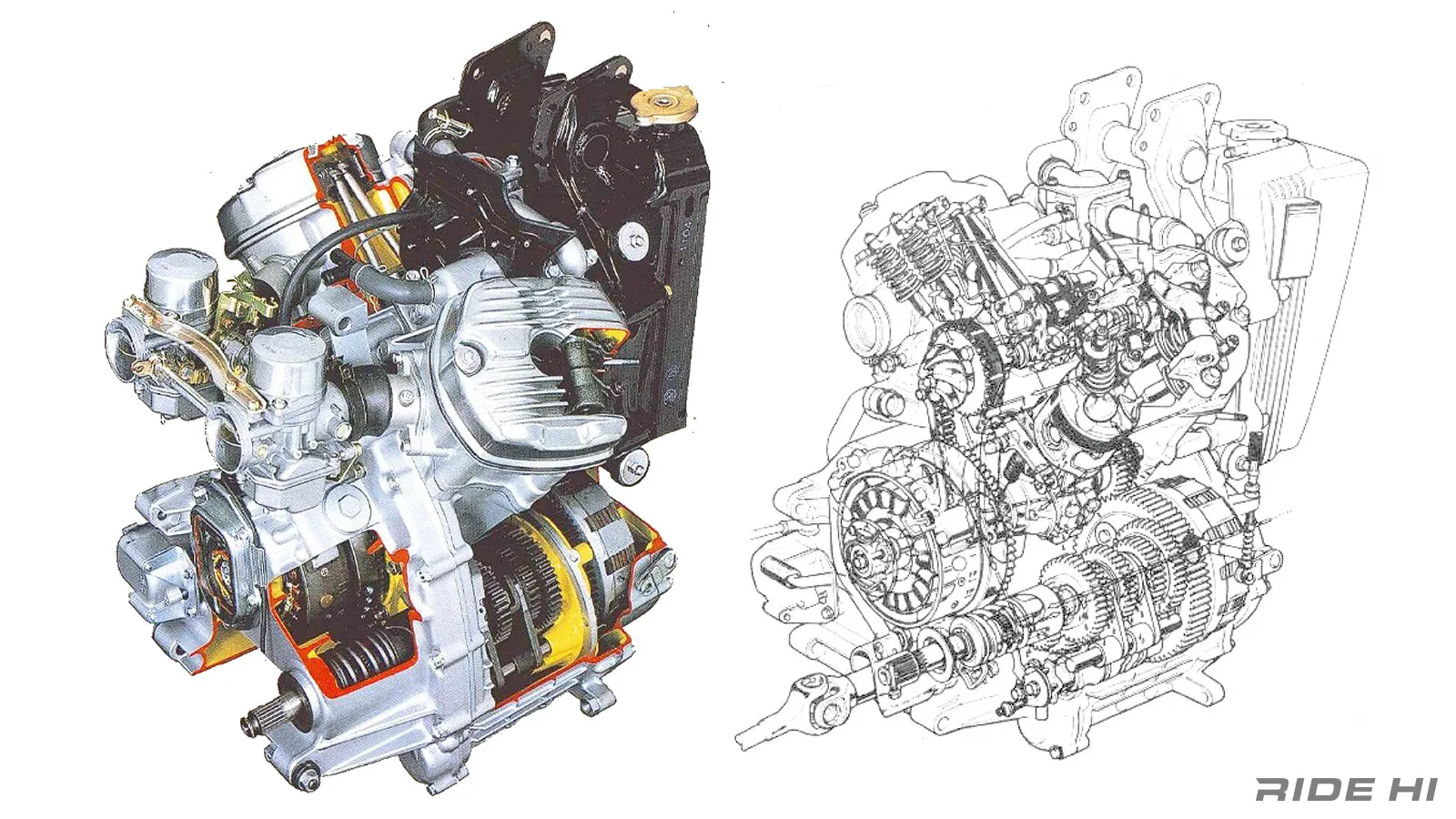 CB750/900Fに続いてホンダが大攻勢に賭けた新エンジンは何とOHVだった