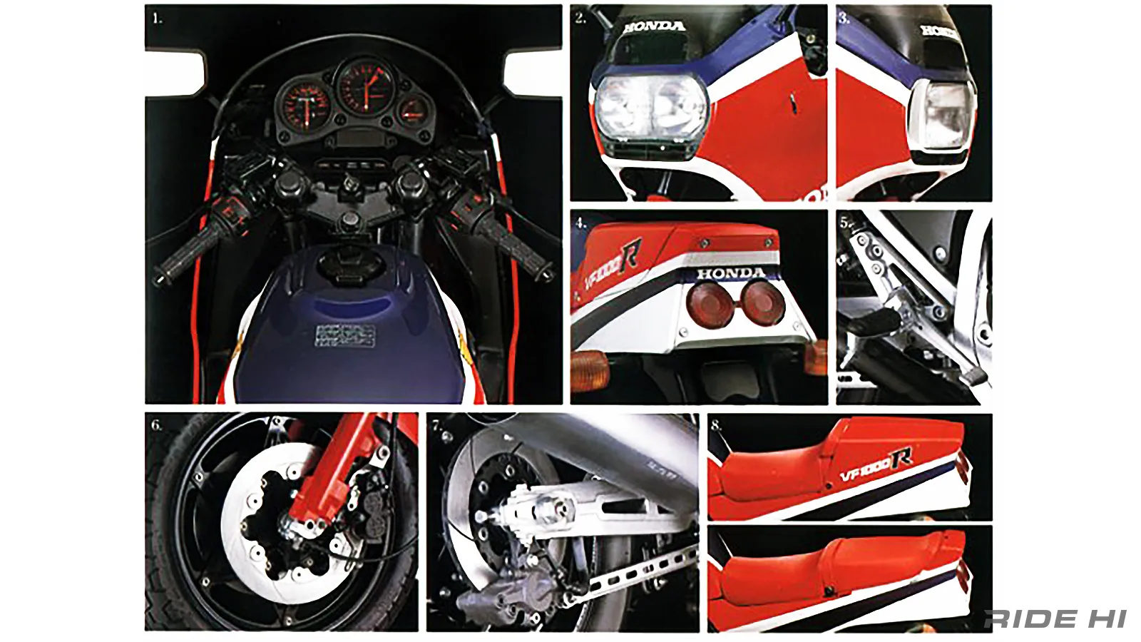 VF1000RはCB1100Rの後継で超特急と意外なジェントルさで高評価だった