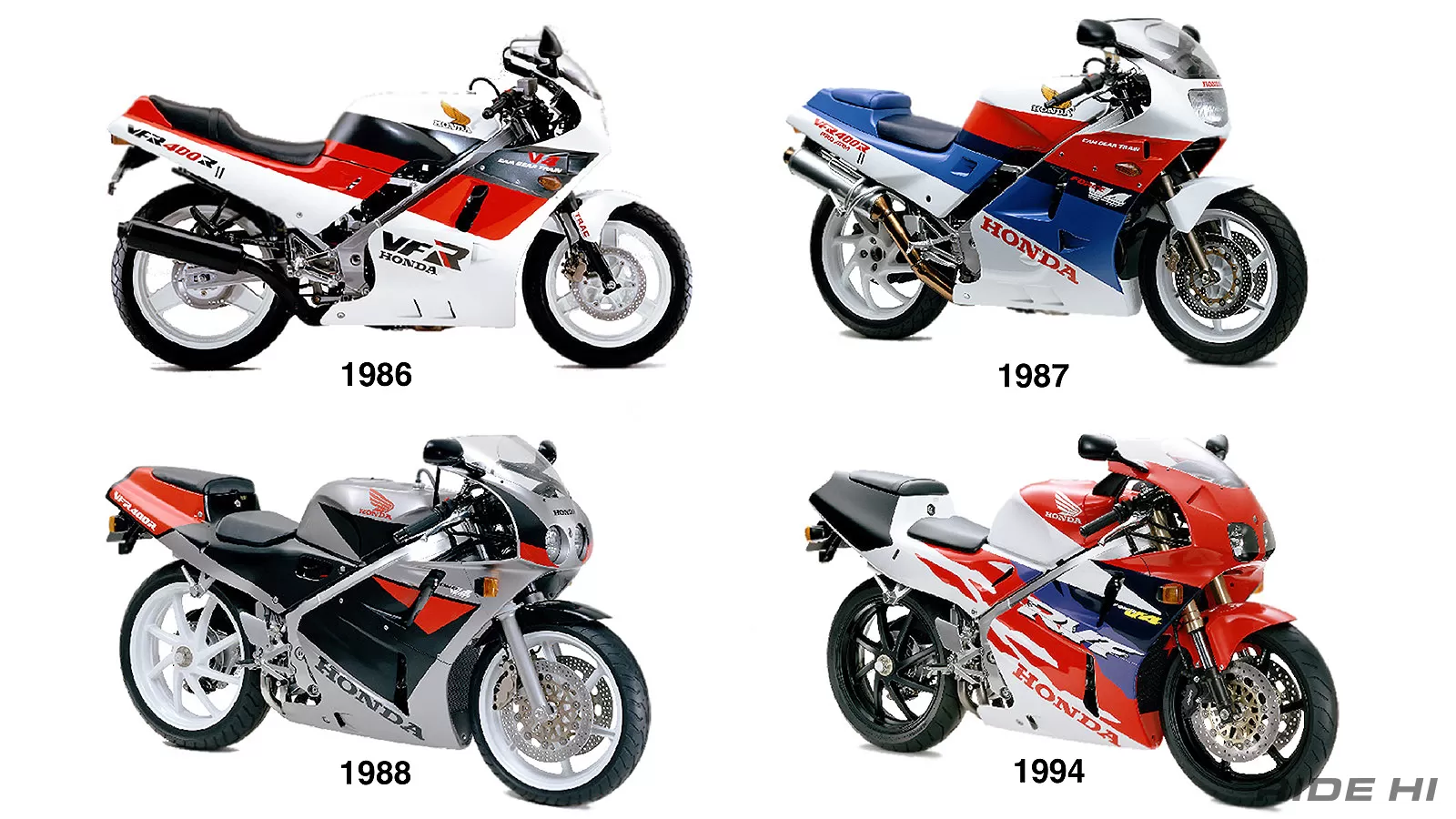 VF400FでミドルクラスへV4を投入したホンダの徹底した戦いぶり VF400FでミドルクラスへV4を投入したホンダの徹底した戦いぶり