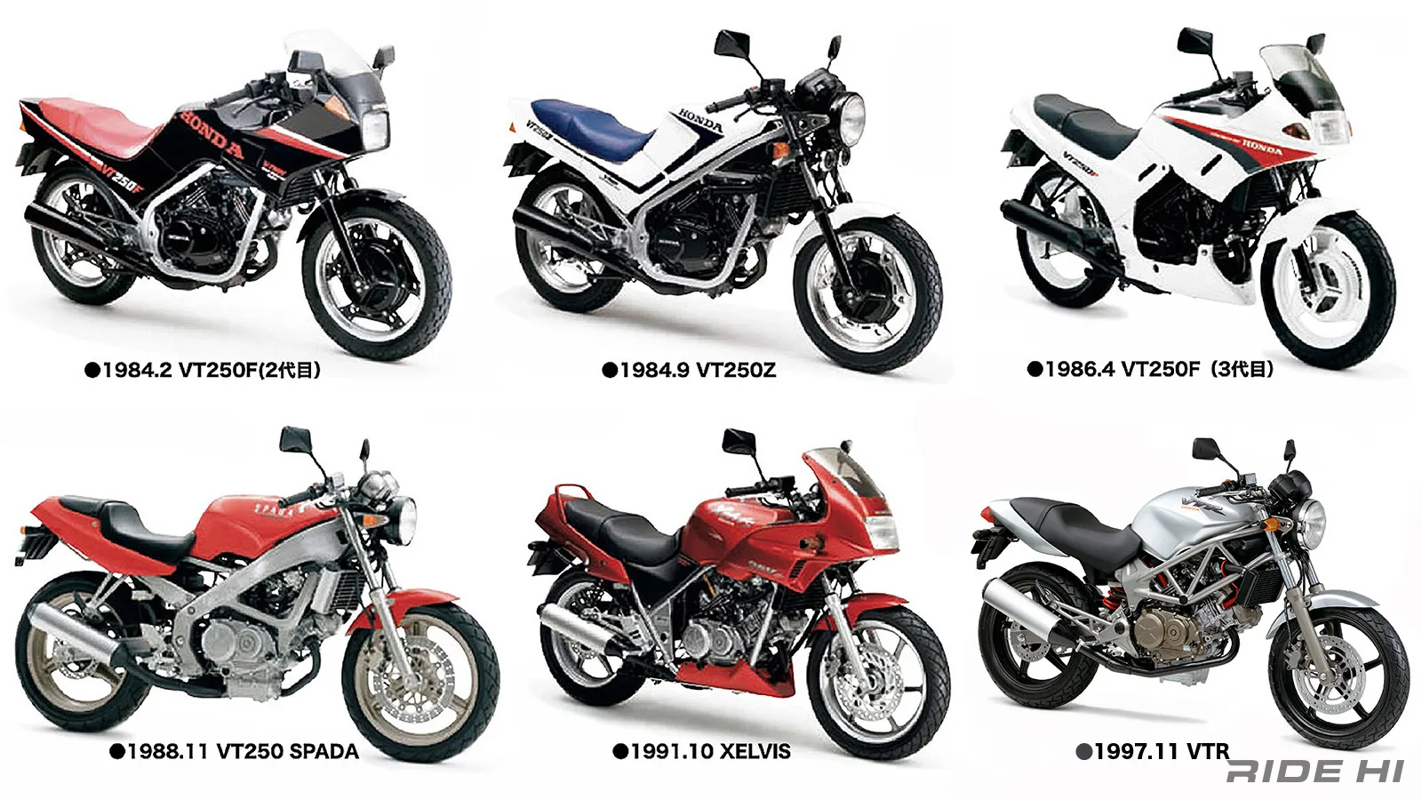 VT250Fは打倒2ストの勢いとレーシーの意味を初めて一般ライダーが自覚