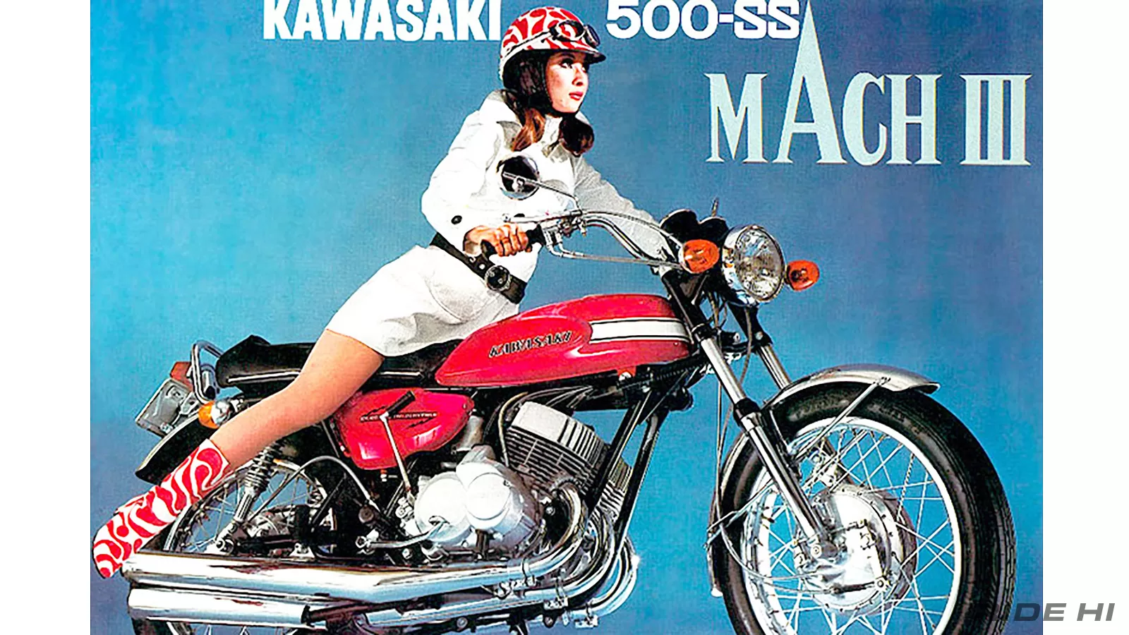500ss マッハⅢ（H1A） 純正タンク 当時物 【公式通販】