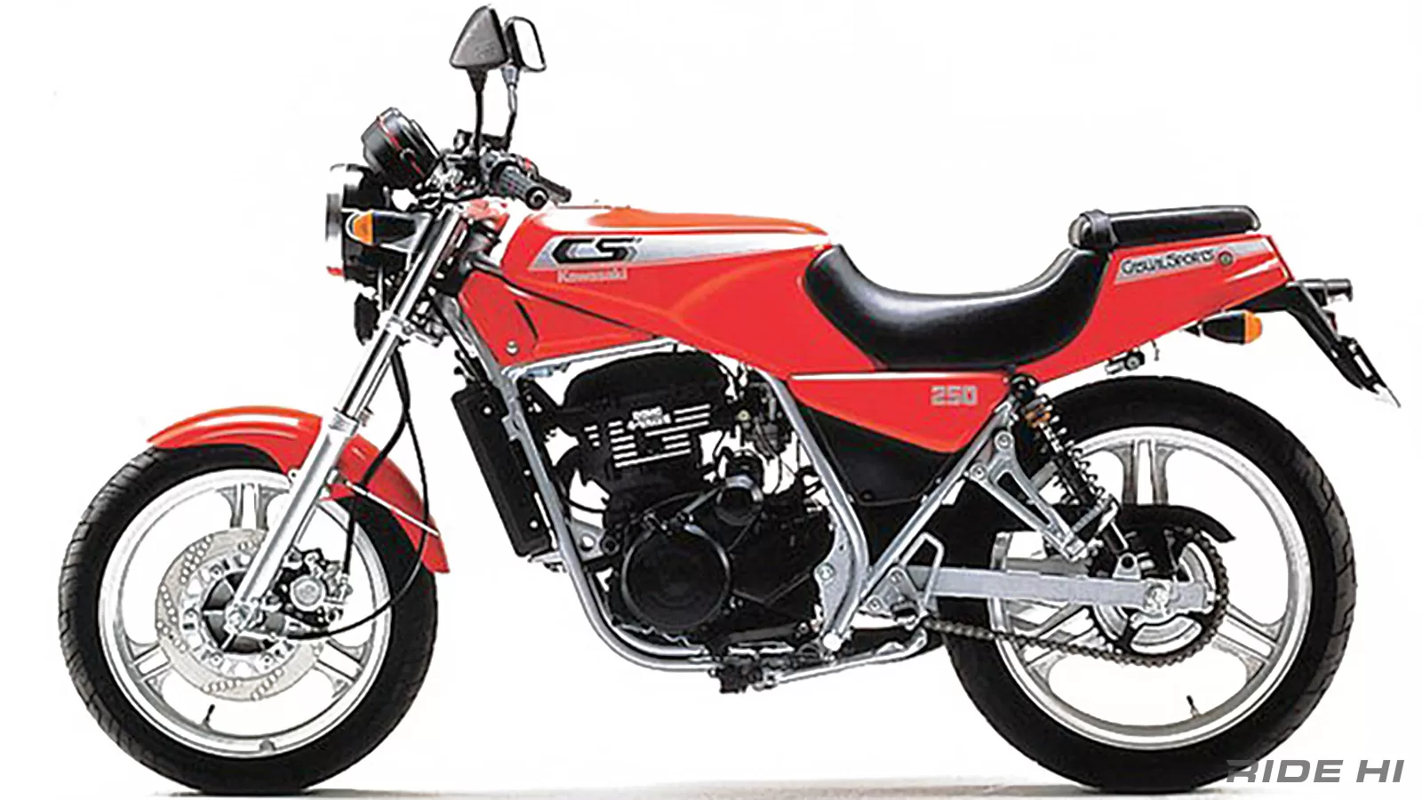 カワサキCS250は車名のカジュアルとは裏腹に気鋭のシングルスポーツ！【このバイクに注目】 | このバイクに注目 | RIDE  HI(ライドハイ)/愉しさのためすべてを注ぐライダーのメディア