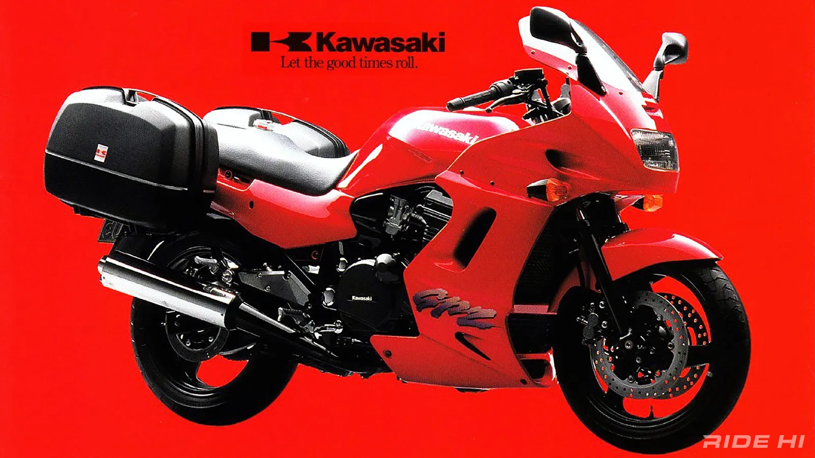 GPZ1100はZZRがベースのツーリングスポーツ、ネイキッドZRXへの布石と