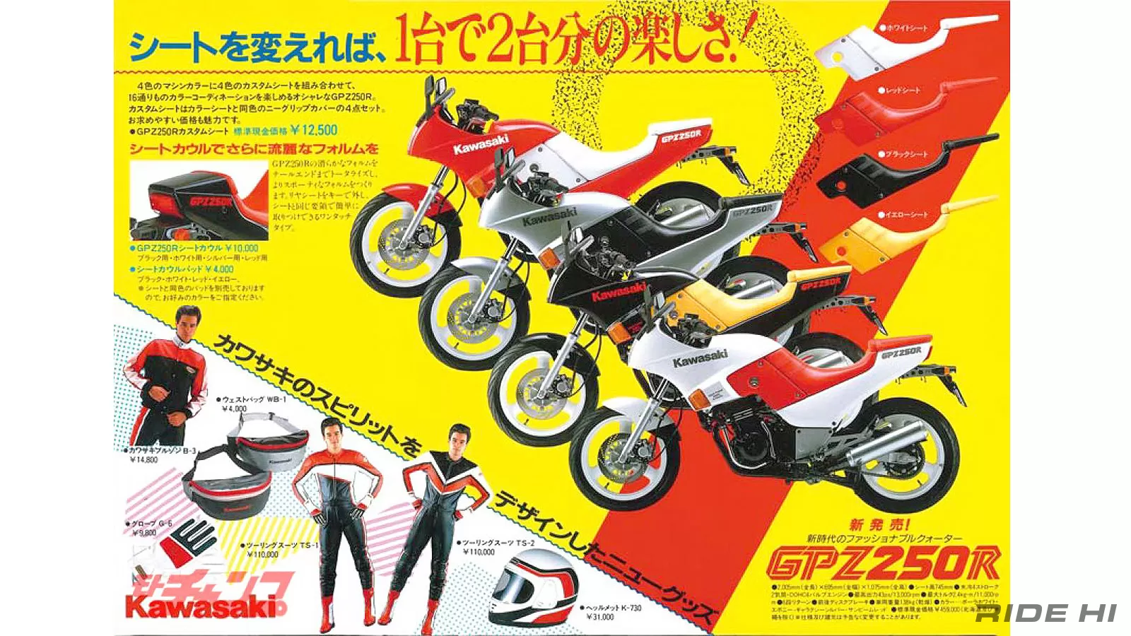 アンチレプリカ派に新しいバイクライフ提案を掲げたGPZ250R【このバイクに注目】 | このバイクに注目 | RIDE  HI(ライドハイ)/愉しさのためすべてを注ぐライダーのメディア