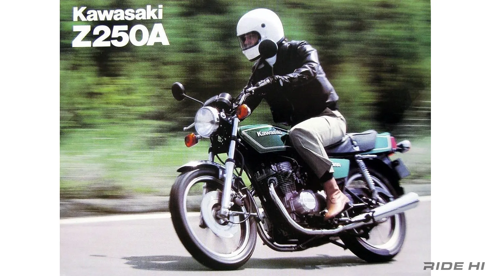 Z250FTの250専用ツインと本格フレームの硬派向けスポーツ！【この