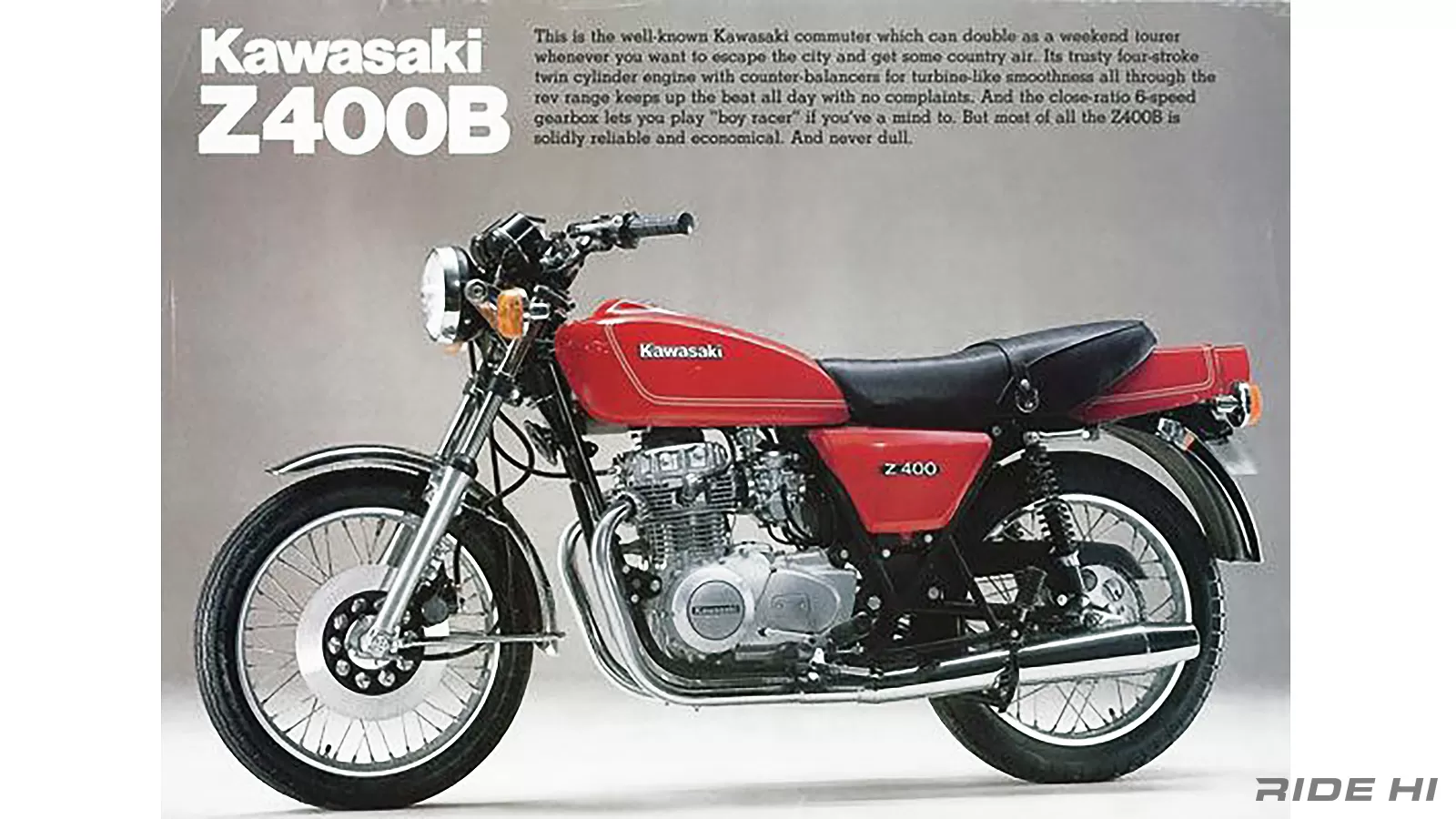KZ400 z400B 400RS エンジン 400-RS/Z400(Z400D) -since 1973- - バイクの系譜