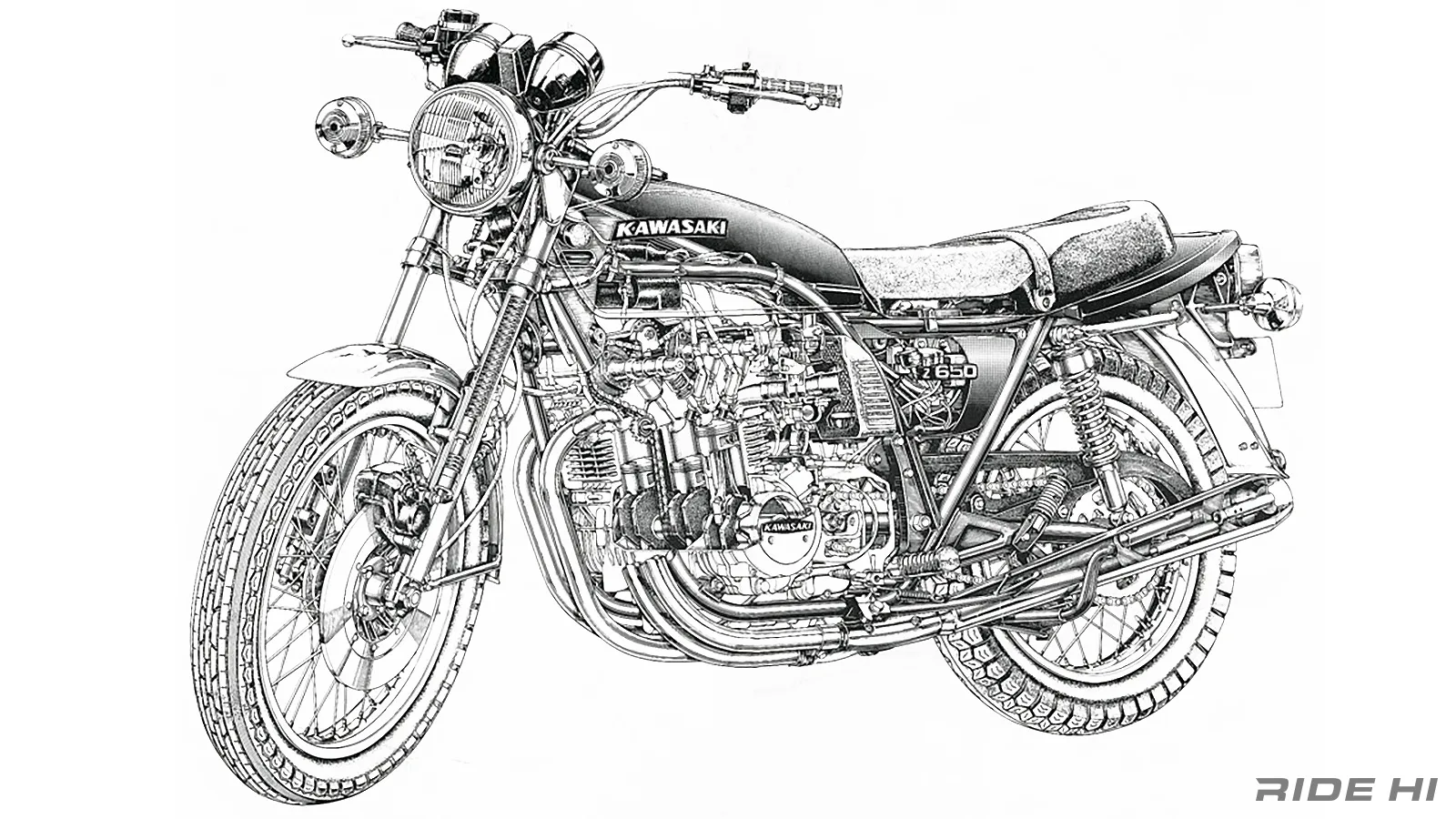 Z650はミドル人気の火付け役でKawasakiの名を世界へ広めた！【この
