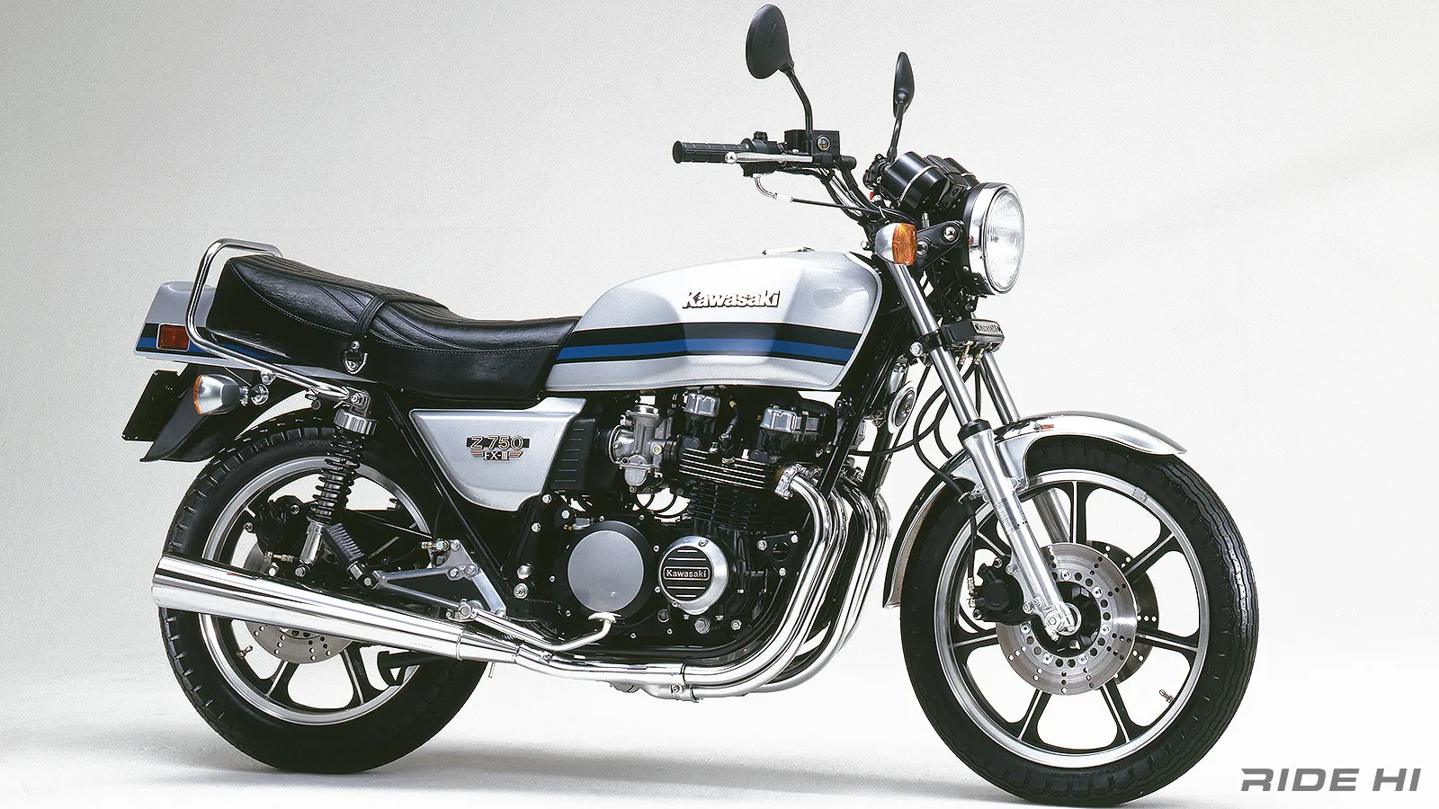 カワサキは750にザッパーエンジンで丸みを帯びた新FXを投入、その不