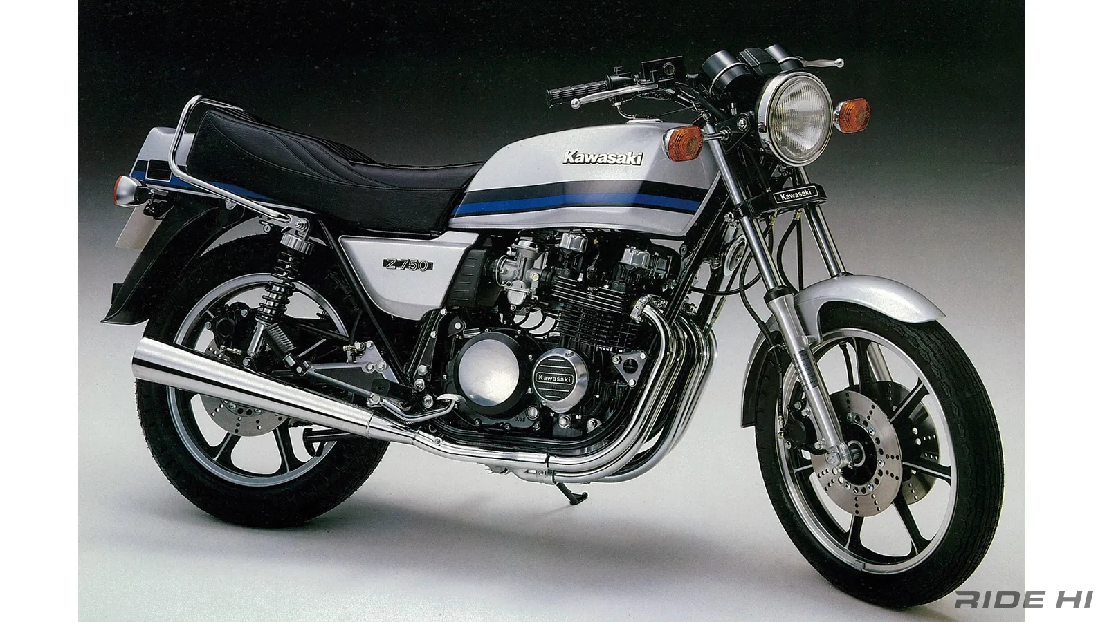 カワサキは750にザッパーエンジンで丸みを帯びた新FXを投入、その不