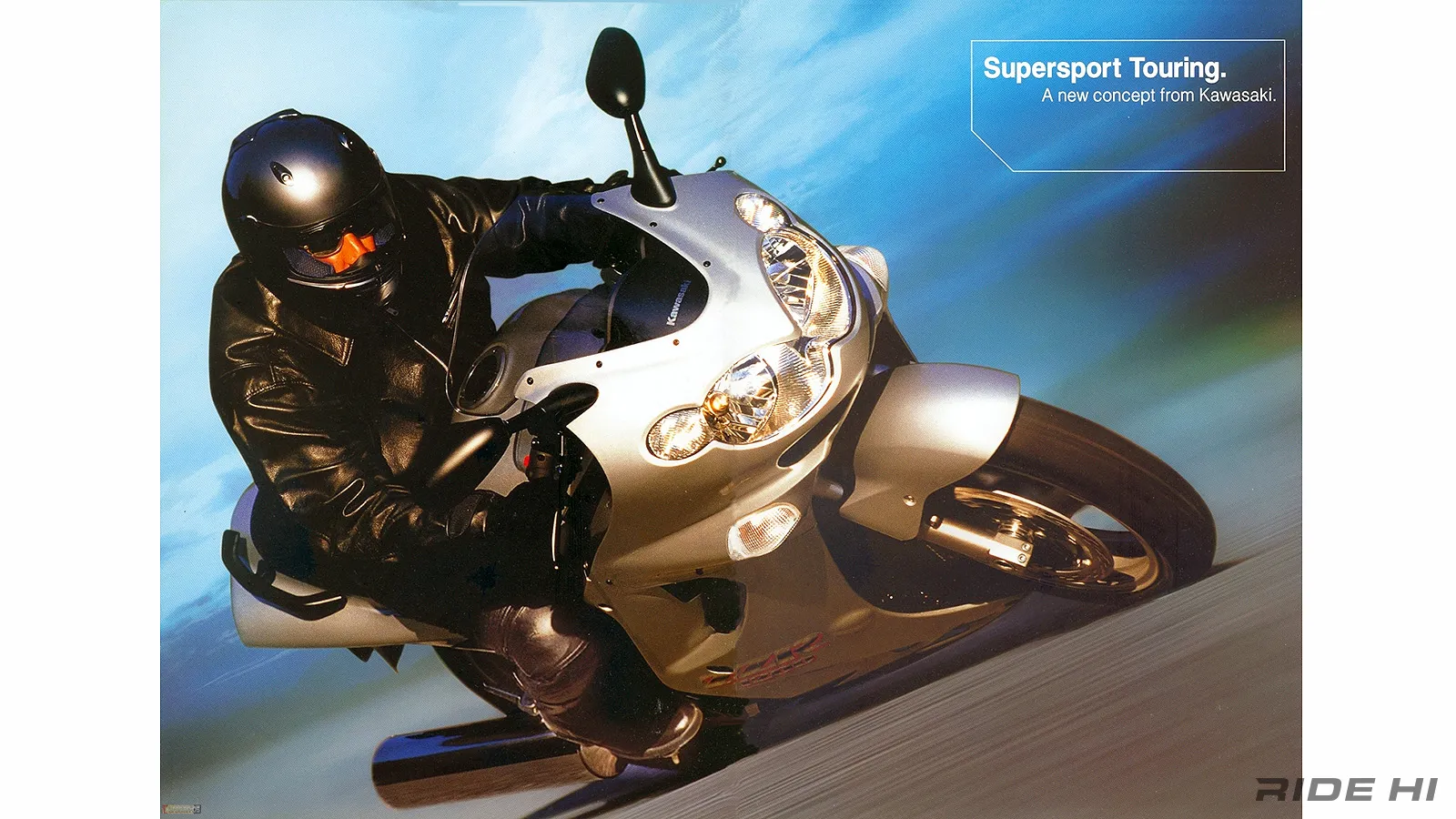 ZZR1200はフラッグシップZZR1100のCD値最優先をライダープロテクション