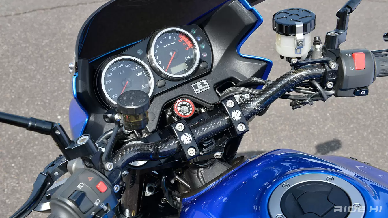ケイファクトリー×カワサキZRX1200ダエグ インプレ】軽量化とバランス