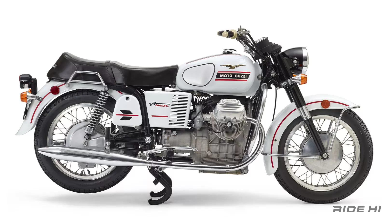 【MOTO GUZZI V7 SPECIAL】個性派モトグッツィの、空冷でもEURO5に適合した850ccNewV7の半端ない趣味性 |  このバイクに注目 | RIDE HI(ライドハイ)/愉しさのためすべてを注ぐライダーのメディア