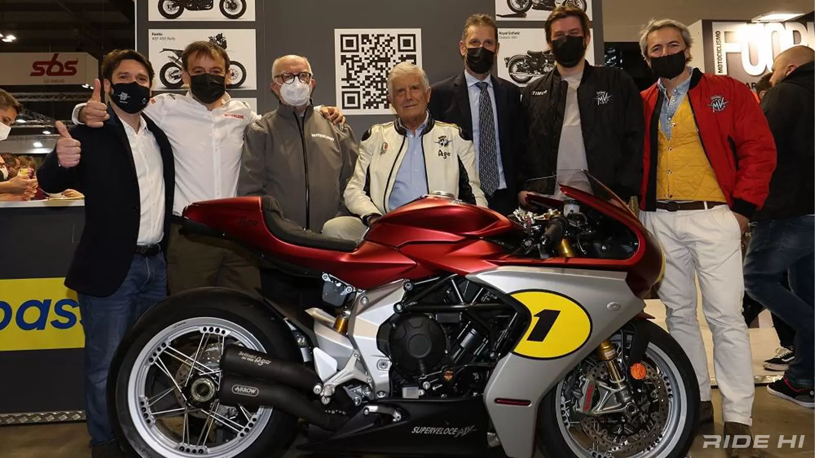 EICMA2021のベストバイクは、MVアグスタのスーパーベローチェ アゴに