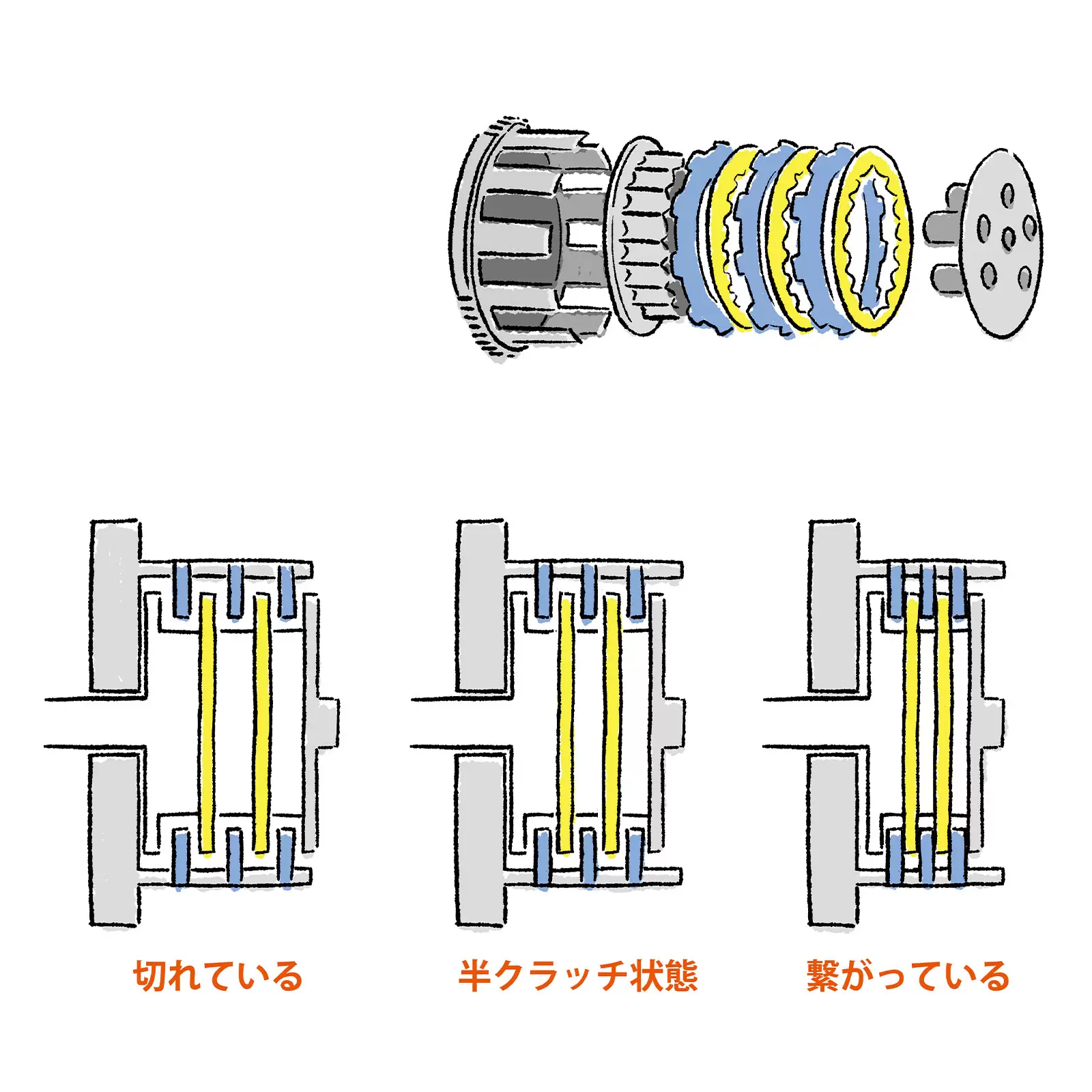 【はこぽす対応商品】 半クラッチはなぜむずかしい？【ライドナレッジ040 サーフィン・ボディボード