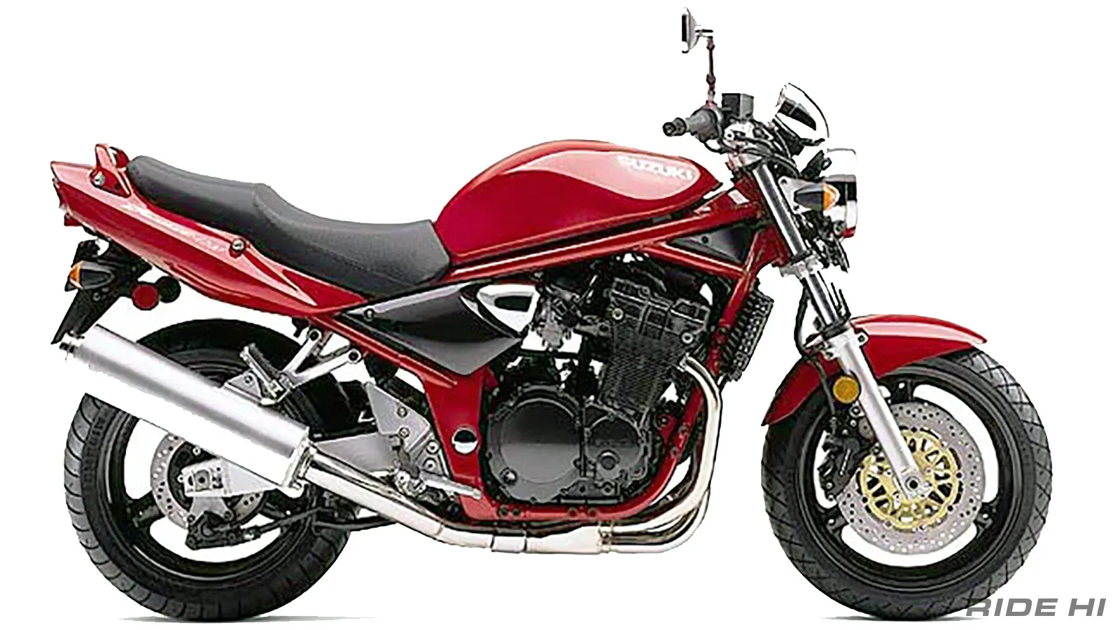 2000年にBanditフレームとなったGSF1200は街乗りネイキッドから転身