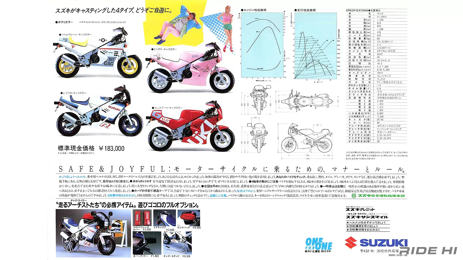 レプリカ時代だから生まれたスズキGAG！【このバイクに注目】