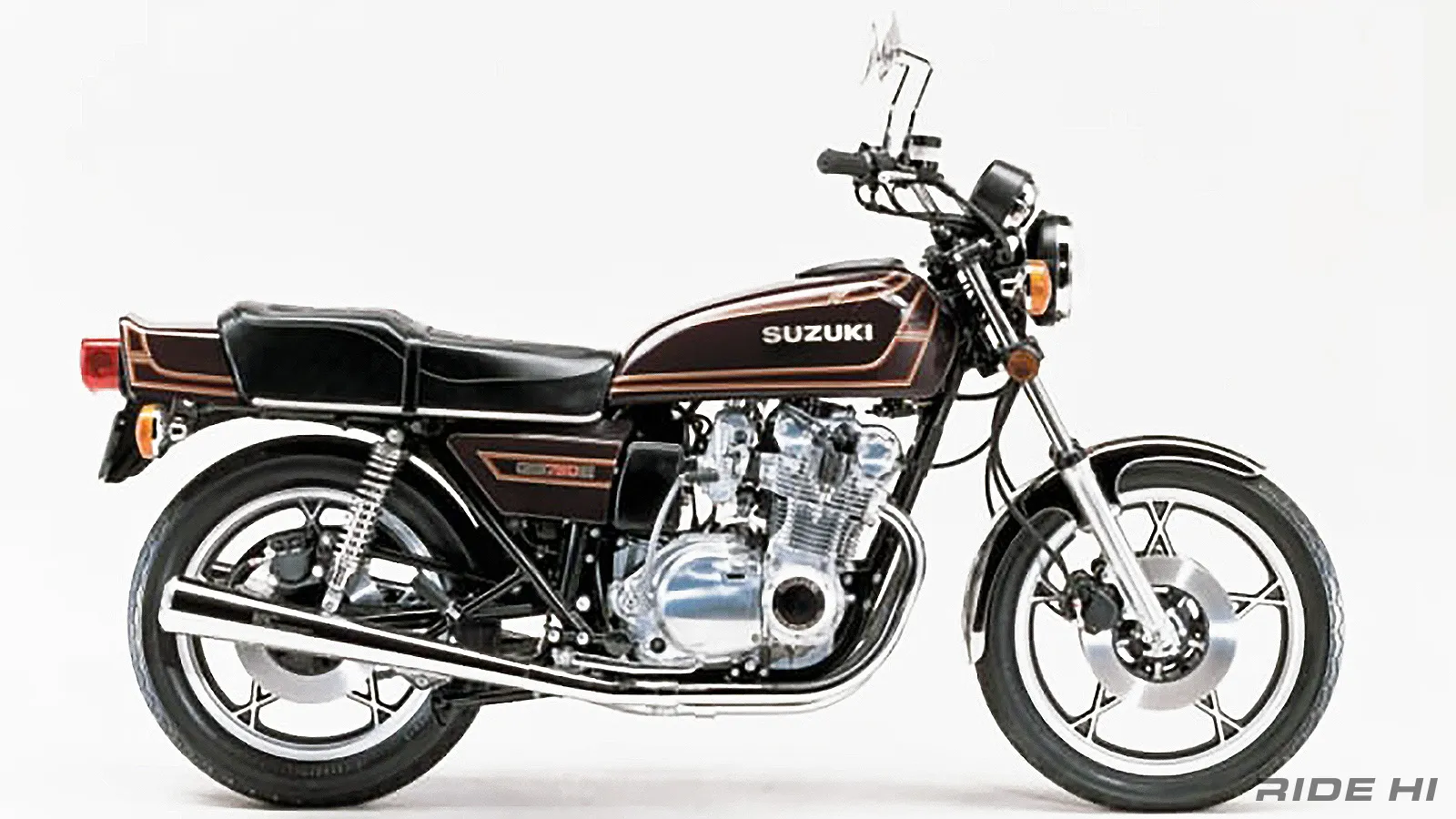 スズキGS750Eはキャストホイール化で早くもライバルと肩を並べる 