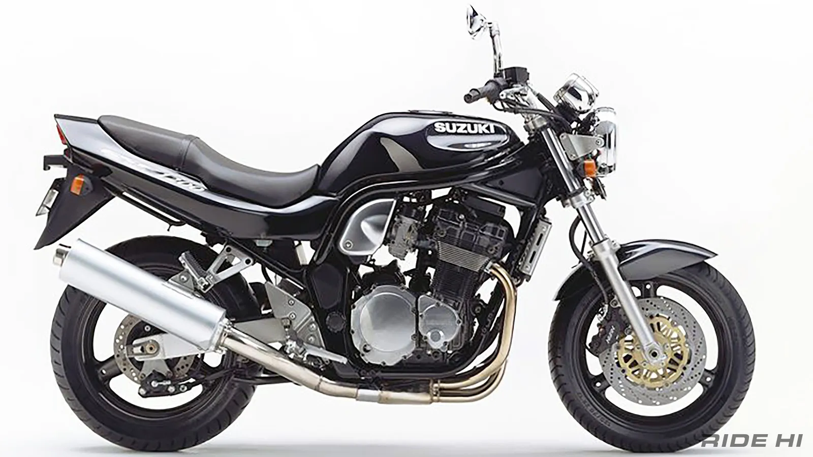 油冷GSF1200は最大トルクが4,000rpmで9.8kgmのウイリーしまくるBig