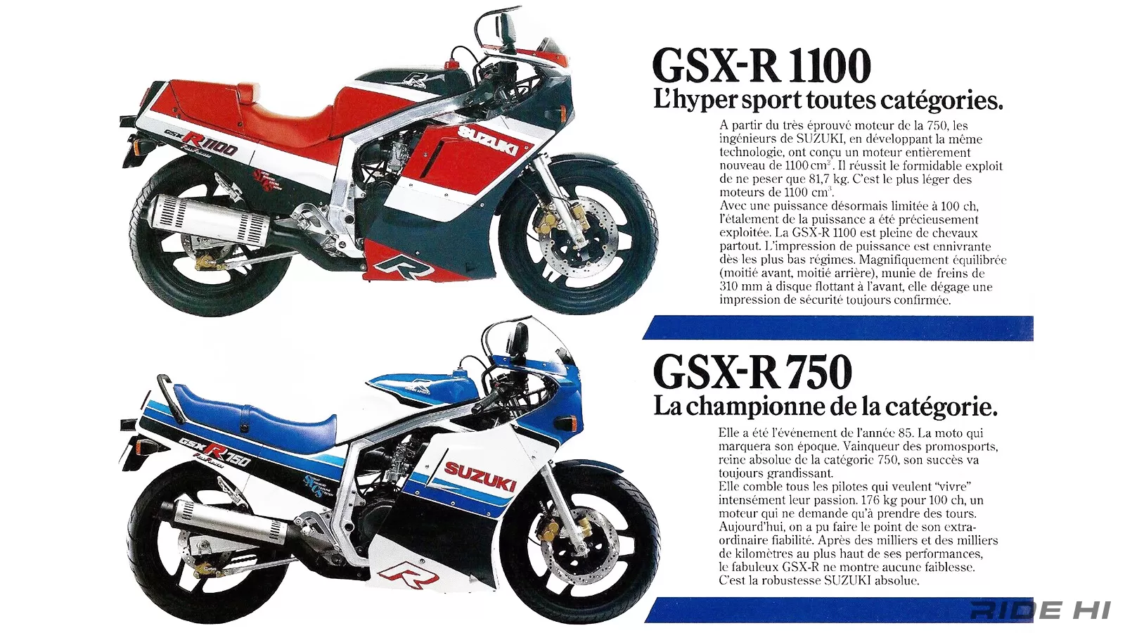 輸出用GSX-R1100はヨーロッパの世界GPや世界耐久の追っかけライダーに大ヒット！【このバイクに注目】 | このバイクに注目 | RIDE  HI(ライドハイ)/愉しさのためすべてを注ぐライダーのメディア