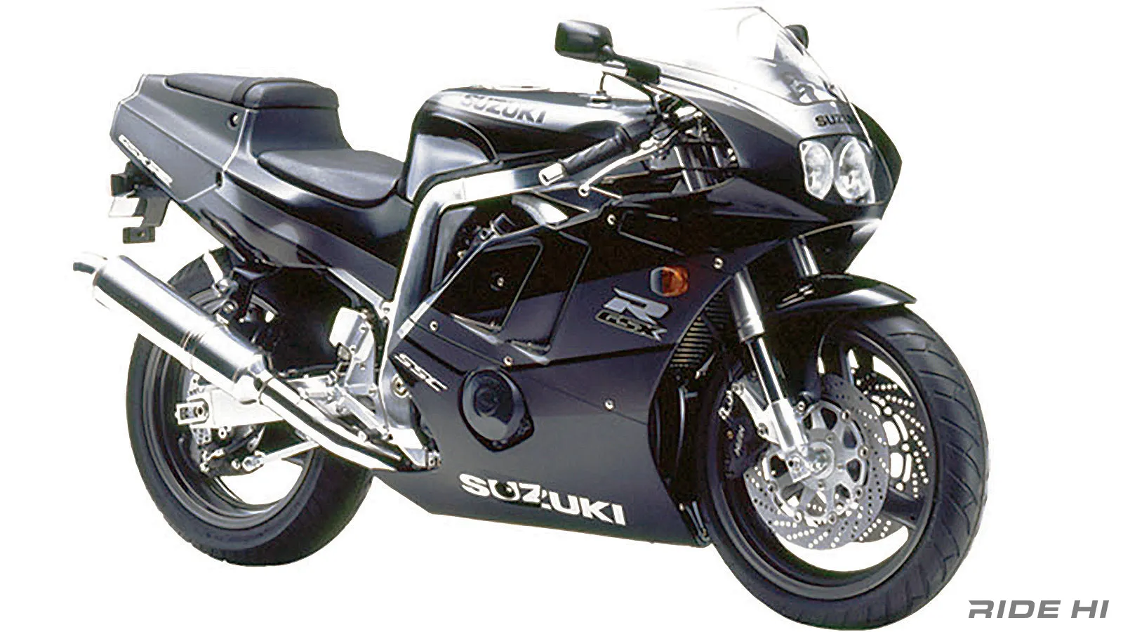 GSX-400R（GK76A）は渾身の最終エンジンとスリムなダブルクレードルで