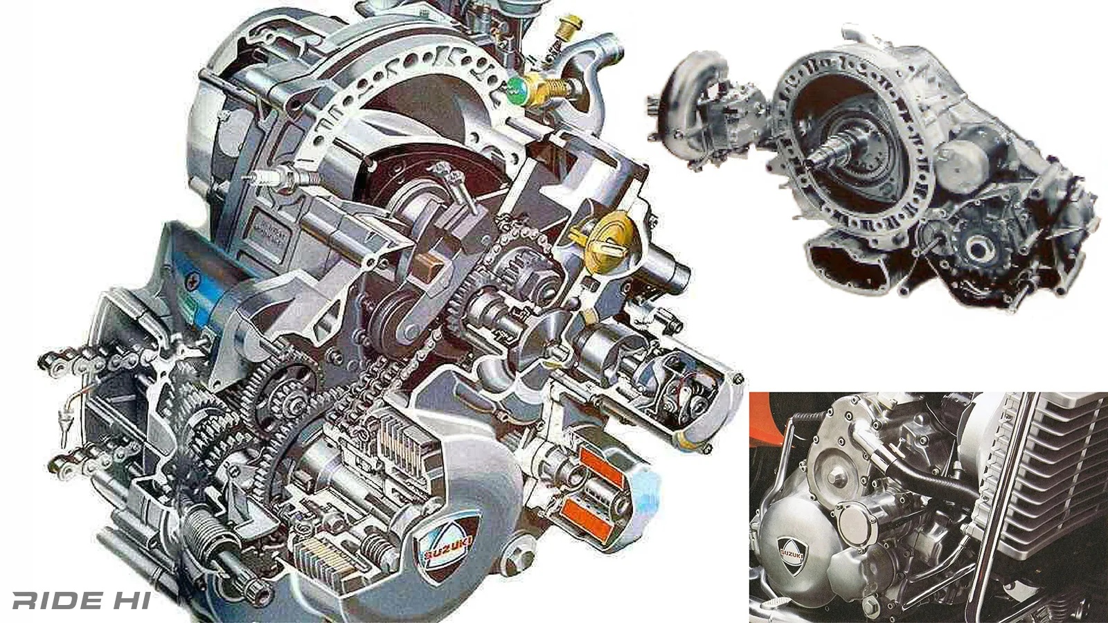 世界で唯一量産化したスズキRE5のロータリーエンジン！【このバイクに 