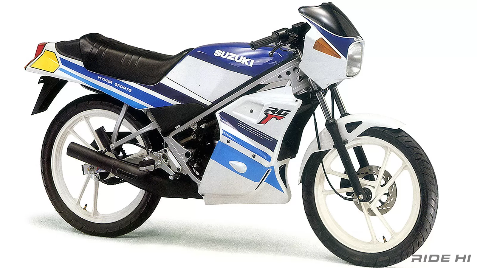 SUZUKI RG50 RG502 スズキ 50cc シルバー 7640km パーツ取り 部品取り車 ベース車 バイク 札幌発 2スト50レプリカで最も過激かつ豪華だったRG50Γは何と15年もの