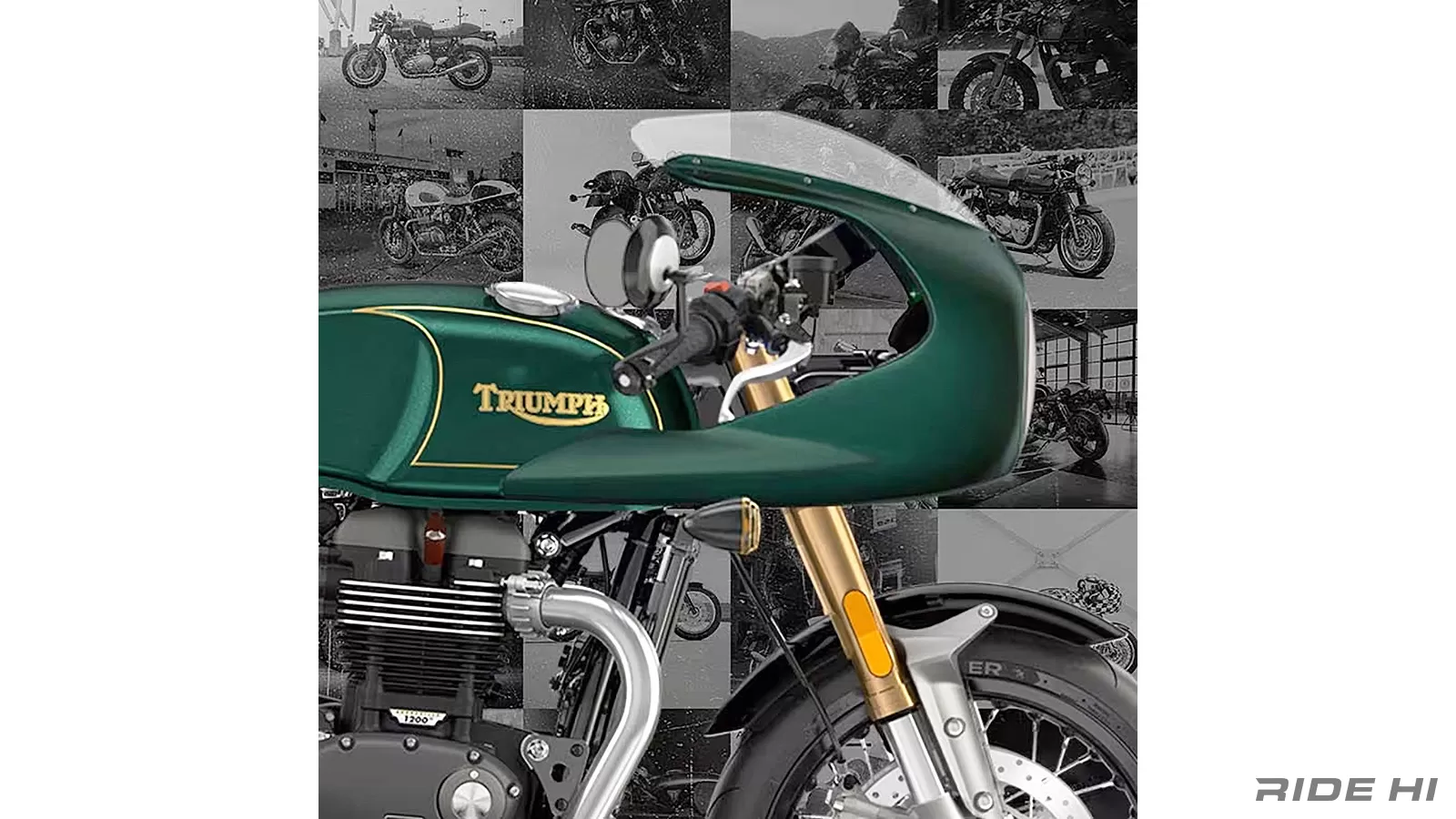 華麗なブリティッシュカフェレーサーのTHRUXTONがFinal Edition