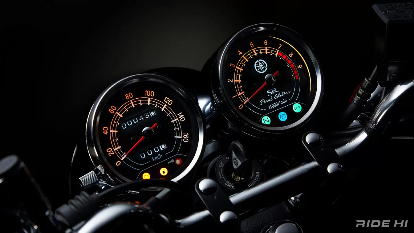 ヤマハ SR400 RH16J バイクメーター 速度計・回転計 SR400 RH03J RH16J