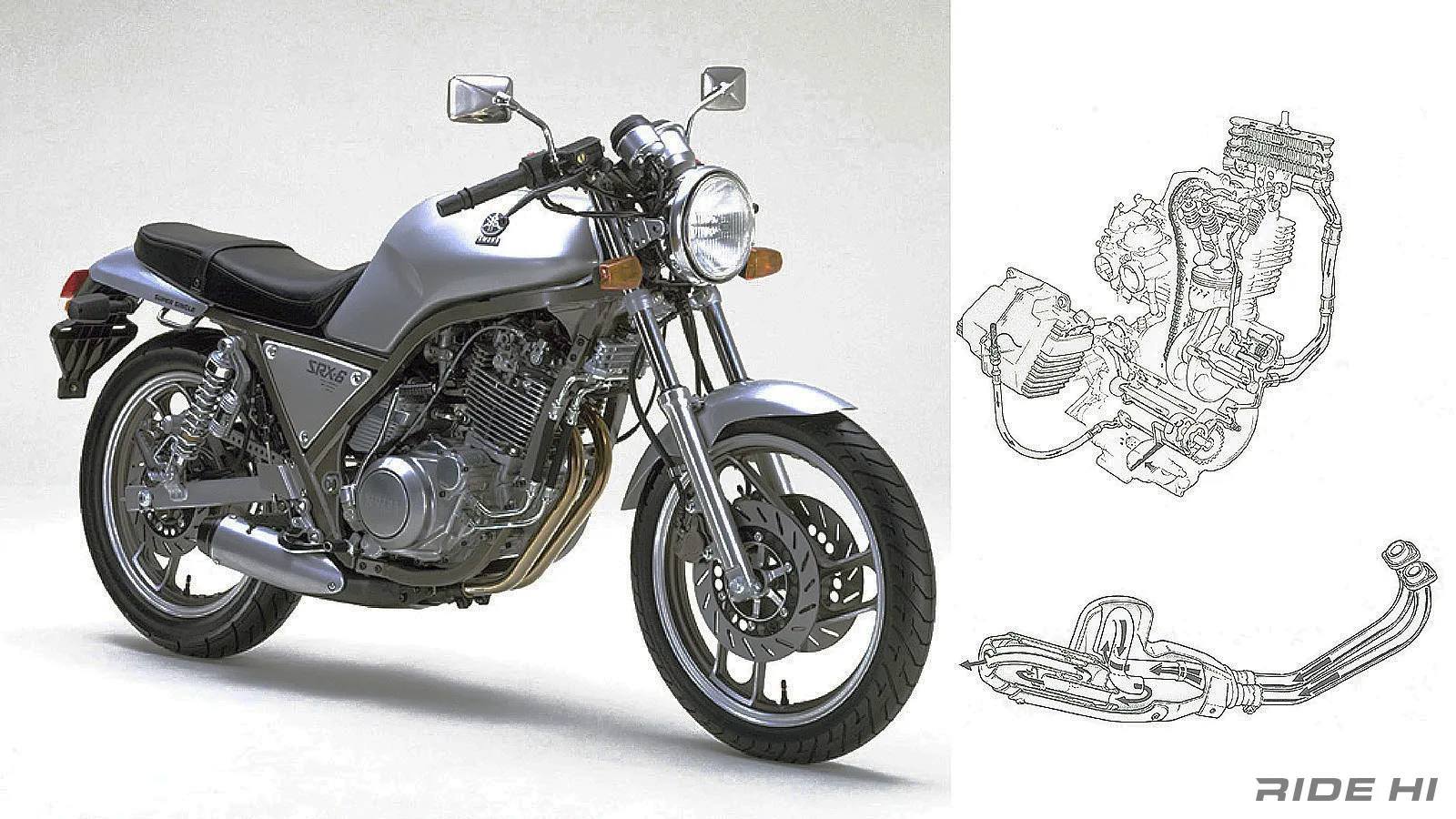YAMAHA SRX600(3SX)　色々付いてます。 希少!! YAMAHA ヤマハ SRX600 3SX 4型 最終モデル セル付 極上車 FCR39
