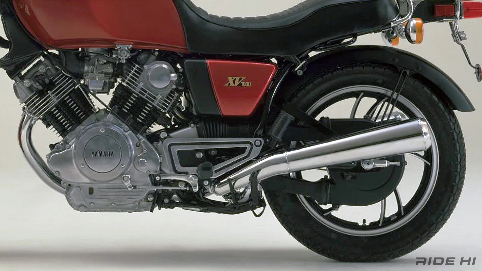 空冷75°VツインのXV1000 TR1が目指した穏やかな鼓動のロードスポーツは