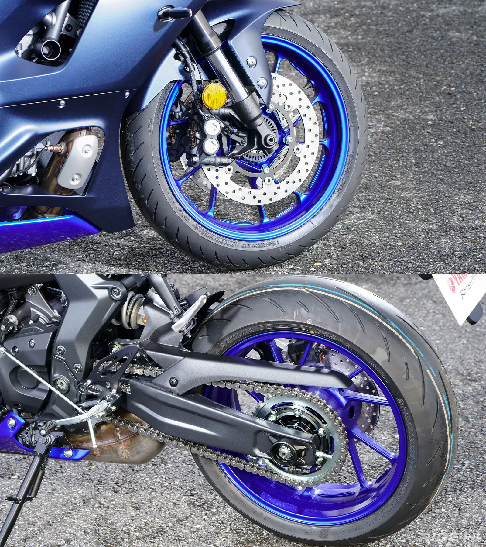 ヤマハ 2021 YZF-R1 みずみずしけれ リヤサスペンション