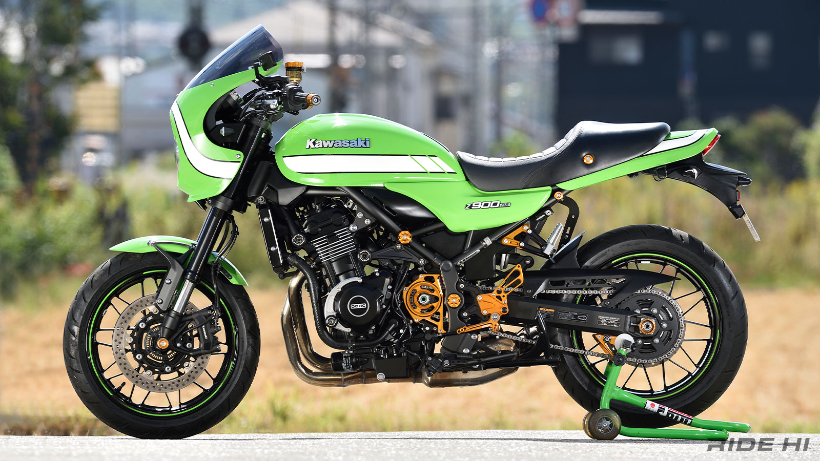 ベビーフェイス×Z900RS/CAFE】ステップキットをはじめとした機能パーツ