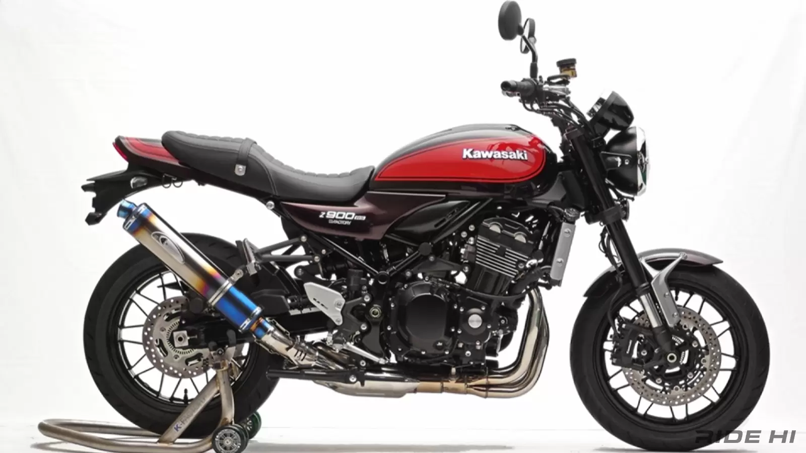 ケイファクトリー×Z900RS】マフラーの美しい曲線が、カワサキ