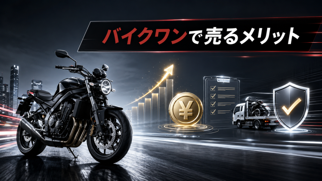 バイクワンで売るメリット