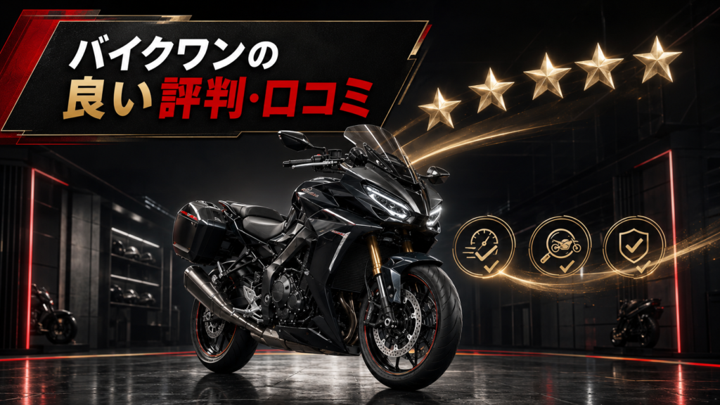 バイクワンの良い評判・口コミ