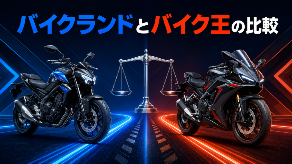 バイクランドとバイク王の比較