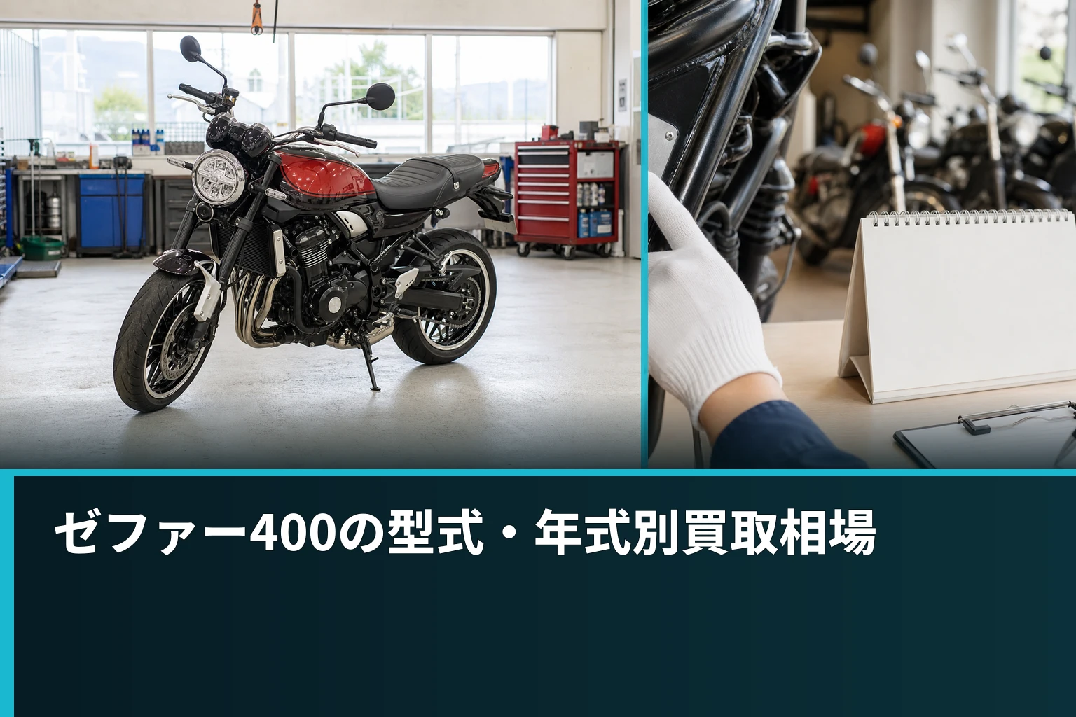 ゼファー400の型式・年式別買取相場