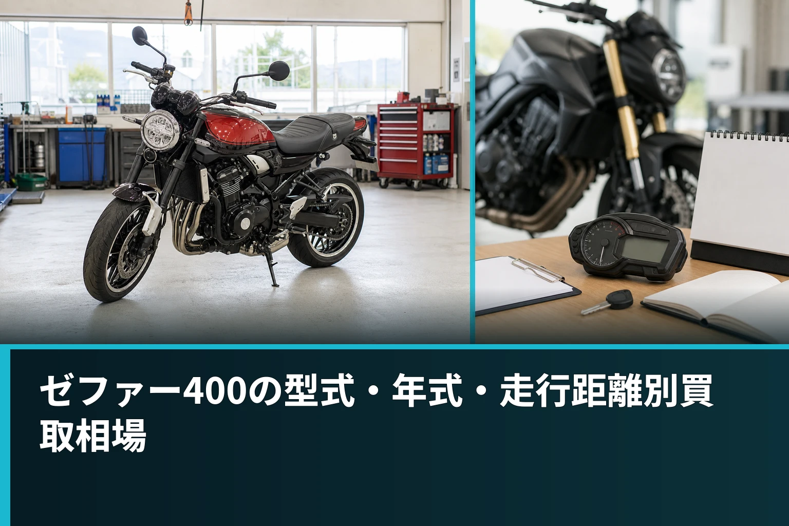 ゼファー400の型式・年式・走行距離別買取相場