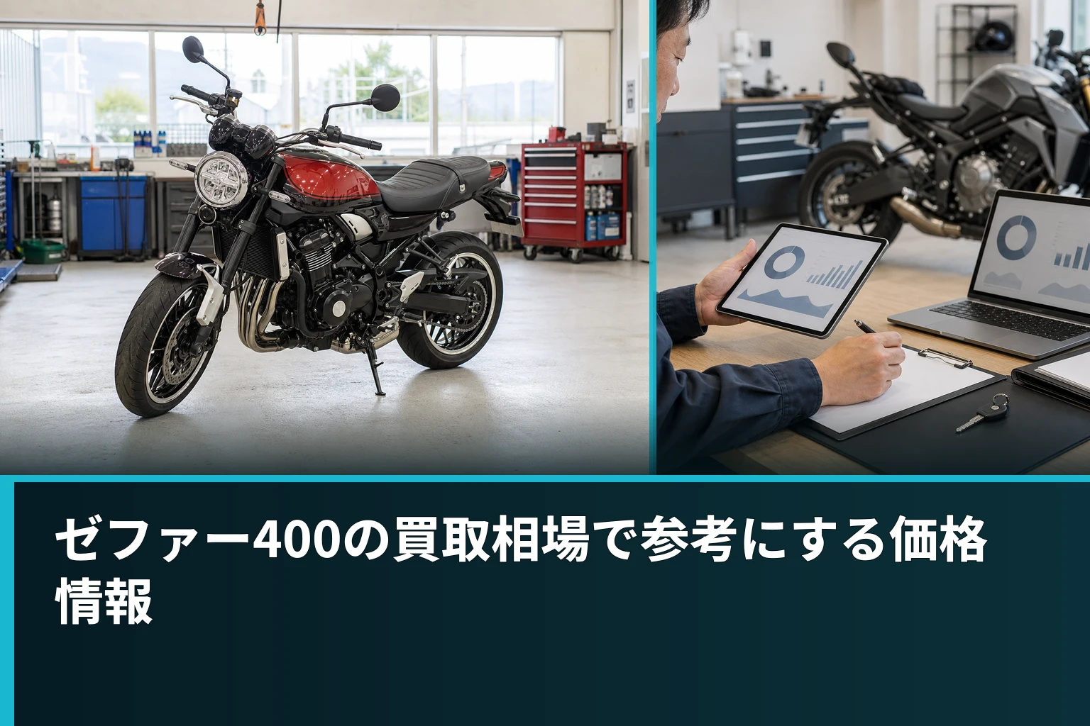 ゼファー400の買取相場で参考にする価格情報